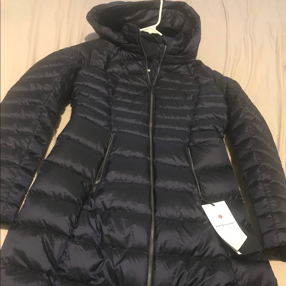 NWT Lululemon Brave the Cold Jacket Deep Indigo 6